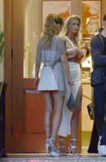 EMMA HERNAN, CHRISHELL STAUSE and BRE TIESI Filming Selling Sunset in West Hollywood 01/17/2023