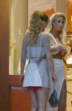 EMMA HERNAN, CHRISHELL STAUSE and BRE TIESI Filming Selling Sunset in West Hollywood 01/17/2023