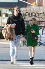 EMMA ROBERTS and Cody John Out in New York 01/18/2023