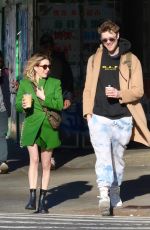 EMMA ROBERTS and Cody John Out in New York 01/18/2023