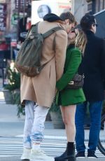 EMMA ROBERTS and Cody John Out in New York 01/18/2023