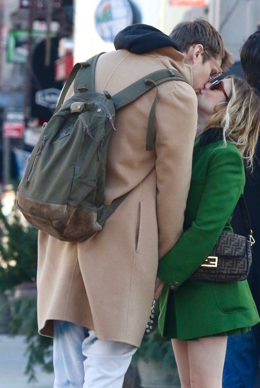 EMMA ROBERTS and Cody John Out in New York 01/18/2023