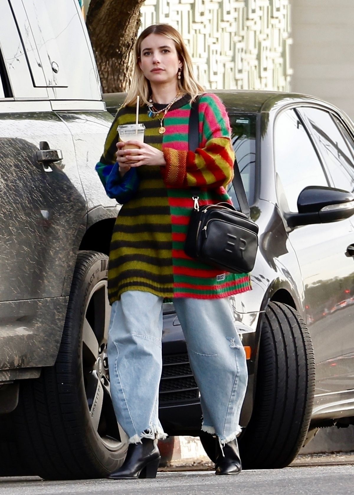 EMMA ROBERTS and Cody John out for Coffee While House Hunting in Los ...