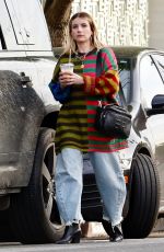 EMMA ROBERTS and Cody John out for Coffee While House Hunting in Los Feliz 01/12/2023
