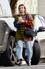 EMMA ROBERTS and Cody John out for Coffee While House Hunting in Los Feliz 01/12/2023