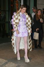 EMMA ROBERTS Leaves Her Hotel in New York 01/17/2023
