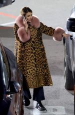 EMMA ROBERTS Leaves Salty Girl Restaurant in West Hollywood 01/11/2023
