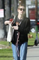 EMMA ROBERTS Out and About in Los Angeles 01/26/2023