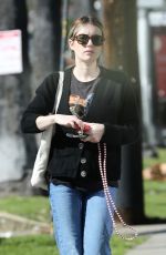EMMA ROBERTS Out and About in Los Angeles 01/26/2023