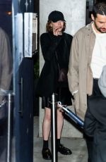 EMMA STONE Night Out in New York 01/01/2023