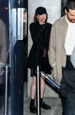 EMMA STONE Night Out in New York 01/01/2023