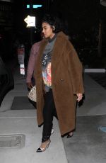 ENIKO PARRISH Leaves Bird Streets Club in West Hollywood 01/28/2023