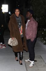ENIKO PARRISH Leaves Bird Streets Club in West Hollywood 01/28/2023