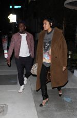 ENIKO PARRISH Leaves Bird Streets Club in West Hollywood 01/28/2023