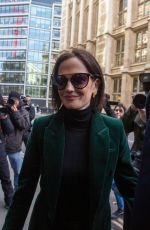 EVA GREEN Arrives at High Court in London 01/30/2023
