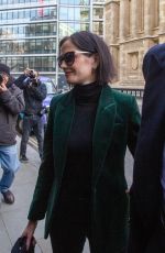 EVA GREEN Arrives at High Court in London 01/30/2023