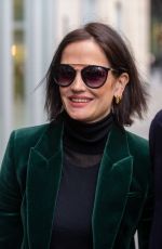 EVA GREEN Arrives at High Court in London 01/30/2023