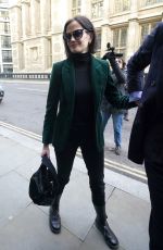 EVA GREEN Arrives at Rolls Building in London 01/30/2023