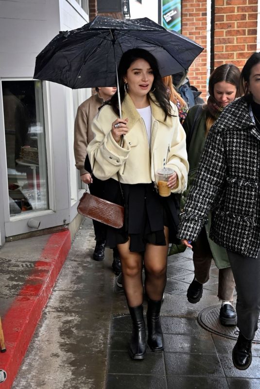 EVE HEWSON Out at Sundance Film Festival in Park City 01/22/2023