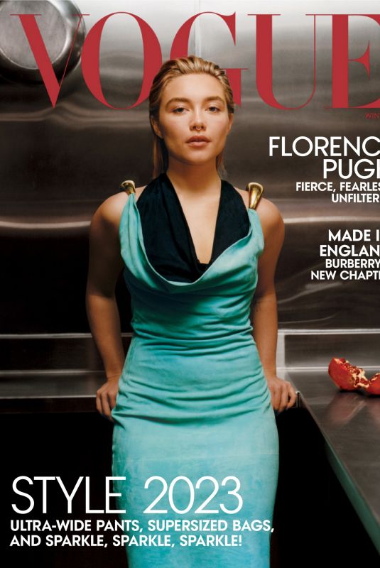 FLORENCE PUGH in Vogue Magazine, Winter Issue January 2023