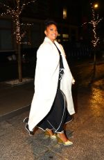 GABRIELLE UNION Arrives at Crosby Hotel in New York 01/25/2023
