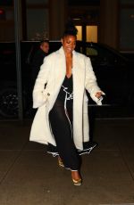 GABRIELLE UNION Arrives at Crosby Hotel in New York 01/25/2023