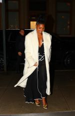 GABRIELLE UNION Arrives at Crosby Hotel in New York 01/25/2023