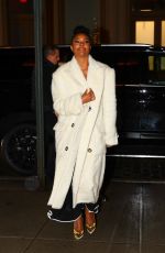 GABRIELLE UNION Arrives at Crosby Hotel in New York 01/25/2023