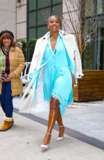 GABRIELLE UNION Leaves Crosby Street Hotel in New York 01/26/2023