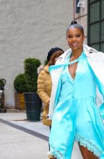 GABRIELLE UNION Leaves Crosby Street Hotel in New York 01/26/2023