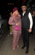 GEMMA COLLINS at Her Birthday Celebrations in London 01/22/2023