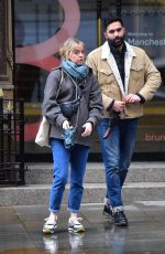GEORGIA TAYLOR Out and About in Manchester 01/12/2023