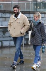 GEORGIA TAYLOR Out and About in Manchester 01/12/2023