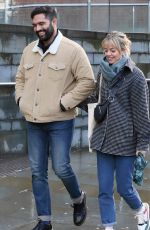 GEORGIA TAYLOR Out and About in Manchester 01/12/2023