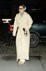 GIGI HADID Out and About in New York 01/06/2023