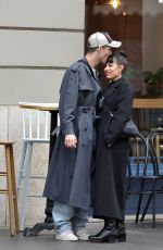 GIORGIA SOLERI and Damiano Davis Shopping at Cartier in Rome 01/29/2023
