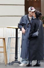 GIORGIA SOLERI and Damiano Davis Shopping at Cartier in Rome 01/29/2023