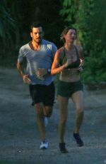 GISELE BUNDCHEN and Joaquim Valente Out Jogging in Costa Rica 01/14/2023