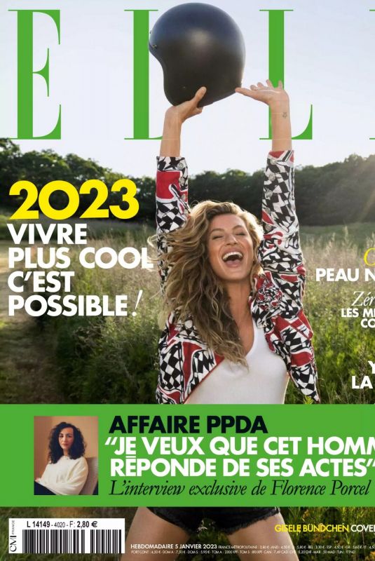 GISELE BUNDCHEN in Elle Magazine, France January 2023