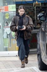 HAILEE STEINFELD Leaves Her Home in Los Angeles 01/02/2023