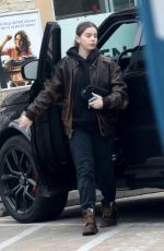 HAILEE STEINFELD Leaves Her Home in Los Angeles 01/02/2023