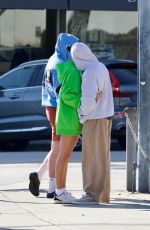 HAILEY and Justin BIEBER Out and About in West Hollywood 01/19/2023