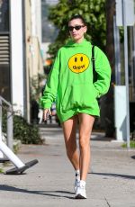 HAILEY and Justin BIEBER Out and About in West Hollywood 01/19/2023