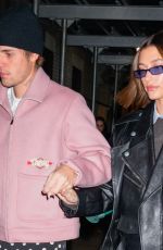 HAILEY and Justin BIEBER Out foir Dinner in New York 01/24/2023
