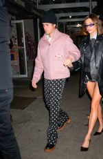 HAILEY and Justin BIEBER Out foir Dinner in New York 01/24/2023