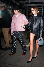 HAILEY and Justin BIEBER Out foir Dinner in New York 01/24/2023