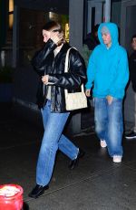 HAILEY and Justin BIEBER Out for Dinner in New York 01/22/2023