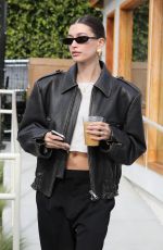 HAILEY and Justin BIEBER Out Shopping with Friends in West Hollywood 01/07/2023