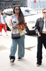 HAILEY BIEBER and JUSTINE SKYE Out and About in Los Angeles 01/07/2023
