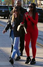 HAILEY BIEBER and JUSTINE SKYE Out for Lunch at Great White in West Hollywood 01/06/2023